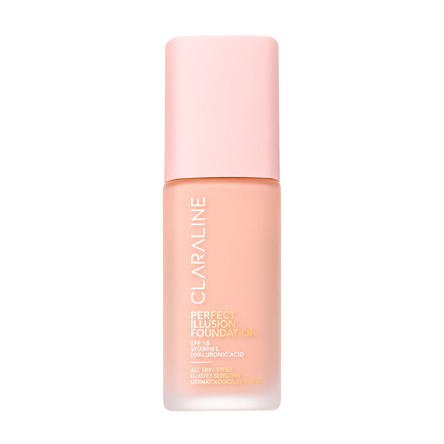 Сяюча тональна основа для обличчя CLARAline Perfect Illusion Foundation, SPF 15, P110 Sunlight, 44 мл